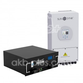 Комплект резервного питания SUNSYNK 5,5 кВт/ Ultracell LiFePO4 51,2В 100Aч 5,12кВт